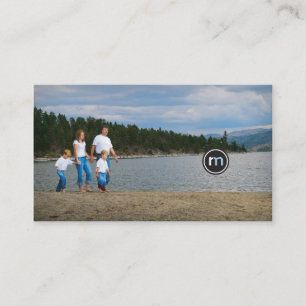 Visita Fotografia de Roger Mathis, cartão da família