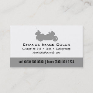 Visita Goldwing - cartão de assunto pessoal