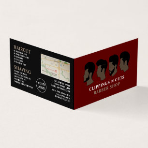 Visita Hairstyles, Cartão Detalhado de Lealdade para Barb