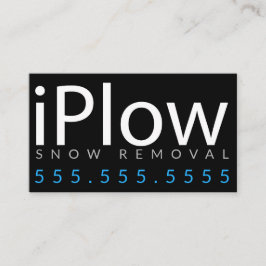 Visita iPlow. Neve da remoção de neve que ara o cartão de