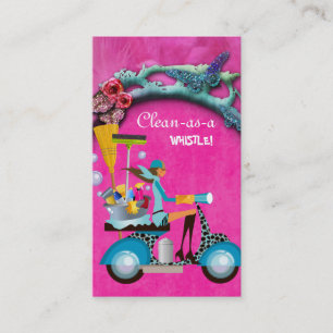 Visita Jardim do rosa da menina do patinete do cartão de