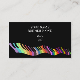 Visita Keybaord - cartão de indústria musical