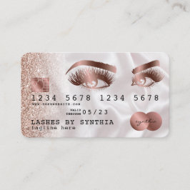 Visita Lashes longos Rosa Dourados  com cartão de crédito