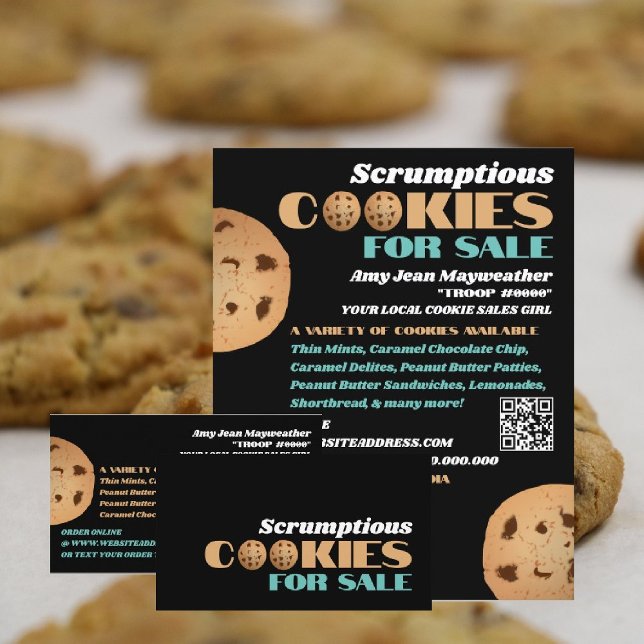 Visita Logotipo Cookies Duplos, Cartão de Financiamento d (Criador carregado)