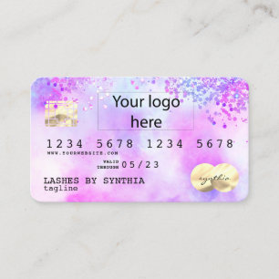 Visita LOGOTIPO DE Cartão de Crédito Moderno Hológrafo Pa