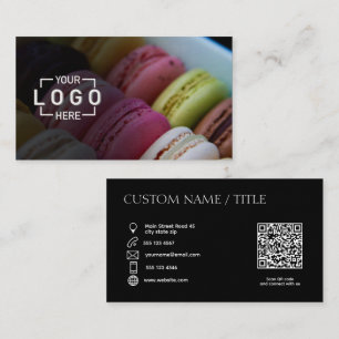 Visita Logotipo Fotográfico personalizado Cartão de visit