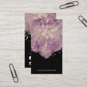 Visita Logotipo Personalizado Cartão de Joia Confetti So