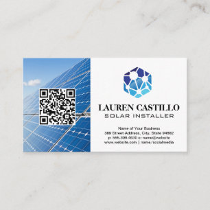 Visita Logotipo técnico   Painéis solares   Cartão de 