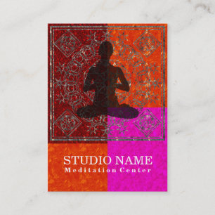 Visita Meditação - Negócios, Cartão de Programação