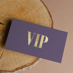 Visita Membro do clube de cartão VIP de ouro roxo e poeir
