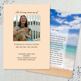 Visita Memorial fotográfico Eu sou Cartão de oração gráti