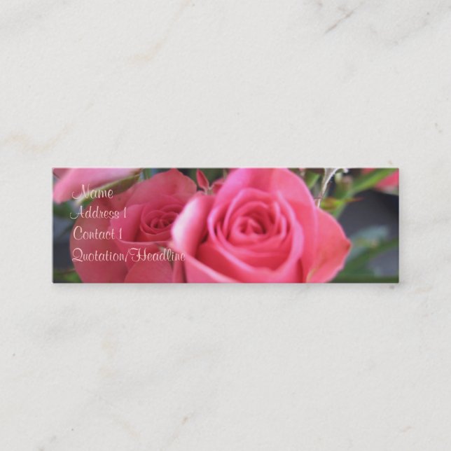 Visita Mini Algum cartão de nota da ocasião (Frente)