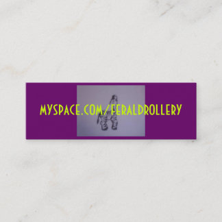 Visita Mini Cartão de Anuddah FD