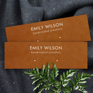 VISITA MINI CARTÃO DE EXIBIÇÃO DE COURO DE COURO DE COURO