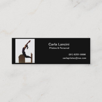 Visita Mini Cartão de visitas - Pilates