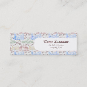 Visita Mini Ciclismo Aarhus, modelo de cartão de negócios