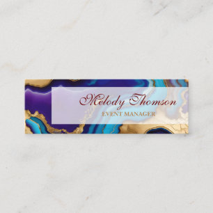 Visita Mini Lotus, Cartão de visita, Tamanho: Mini, 7,6 cm x 2