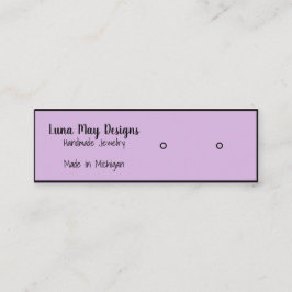 Visita Mini Modelo de cartão de negócios para Exibição de Joia