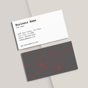 Visita Modelo de cartão de negócios clássico com parte