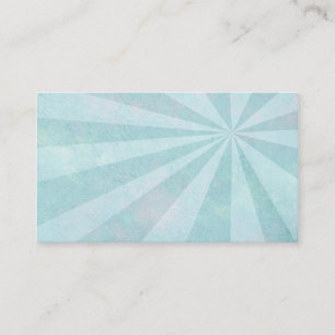 Visita modelo de cartão de negócios de explosão solar azu