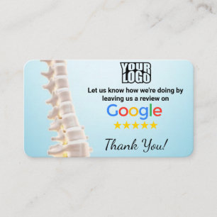 Visita Modelo de cartão de negócios de Revisão do Google