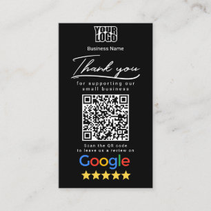 Visita Modelo de cartão de negócios de Revisão do Google