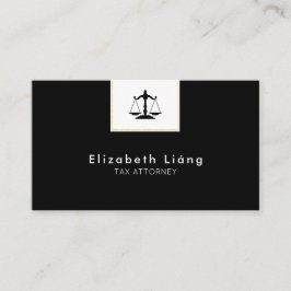 Visita Modelo de cartão de negócios do advogado