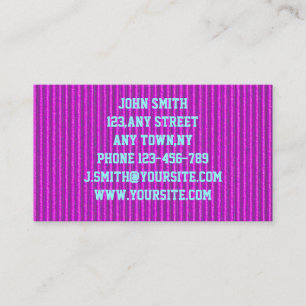 Visita Modelo de cartão de negócios do cartão do rosa