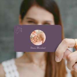 Visita Modelo de cartão de negócios Elegante para Jovens 