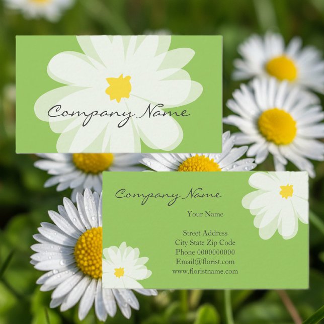 Visita Modelo de cartão de negócios florista para compro  (flower business card)