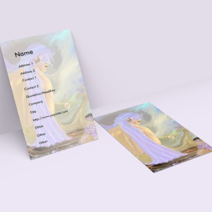 Visita Modelo de cartão de negócios Mermaid