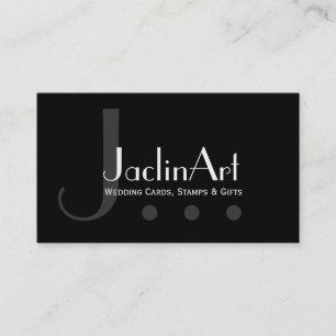 Visita Modelo de cartão de negócios moderno preto e