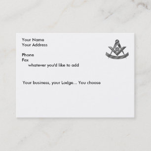 Visita O cartão de mestrado passado