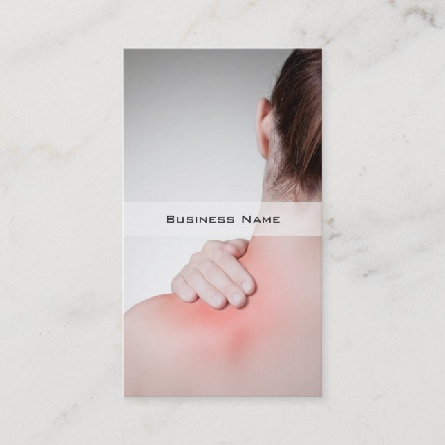 Visita O modelo de cartão de negócios traseiro da mulher (Frente)