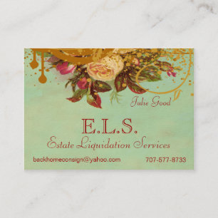 Visita O Victorian aumentou redemoinhos & cartão de