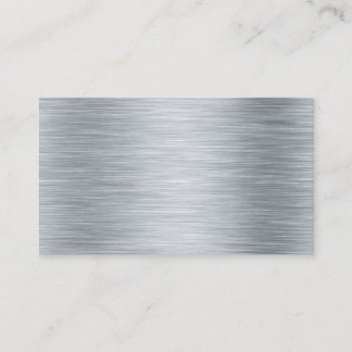 Visita Padrão 3,5" x 2,0" metal inoxidável do cartão de