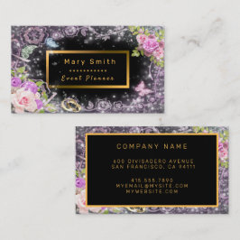 Visita Partido Dourado Moderno Adicionar seu Cartão de vi