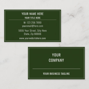 Visita Personalizar o seu Modelo de cartão de negócios de