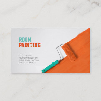 Visita Pintando e decorando o cartão de empresa de