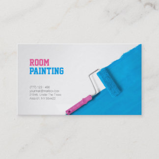 Visita Pintando e decorando o cartão de empresa de