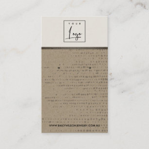 VISITA PONTOS BRANCOS RUSTICOS DO KRAFT ESTUDO CARTÃO DE