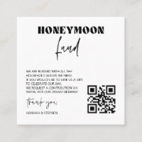 Caixa de Análise do Fundo Honeymoon Cartão QR Code