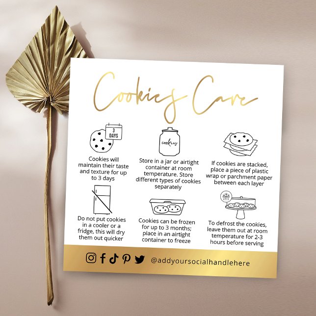 Visita Quadrado Guia de assistência a cookies Cartão de logotipo d (Criador carregado)