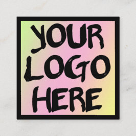 Visita Quadrado Modelo de cartão de negócios Profissional Moderno