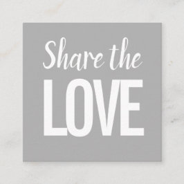 Visita Quadrado Tendência moderna consulte um amigo / cartão de re