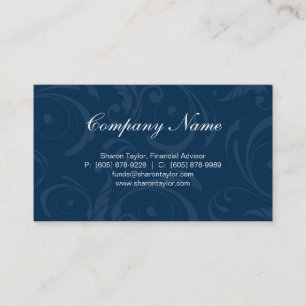 Visita Redemoinhos azuis profissionais do cartão de