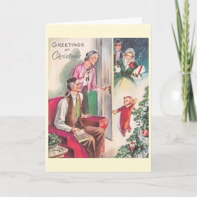 Visita Retroativa ao Cartão de Natal da Casa dos A (Frente)