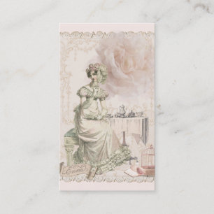 Visita Tea e Romance Jane Austen inspiraram a Cartão de 