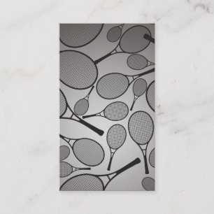 Visita Tênis - cartão de assunto pessoal