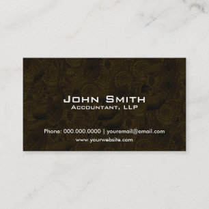 Visita Teste padrão elegante explicando do cartão de